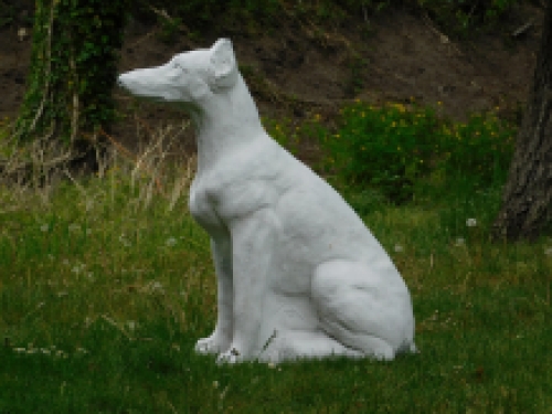 Statue dog XXL - full stone