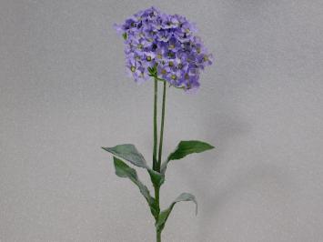 Artificial flower Hydrangea Branch - Purple - 74 cm