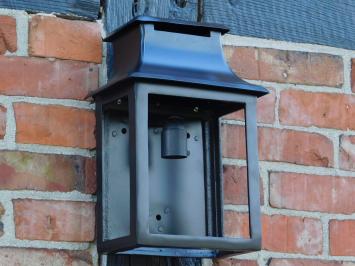 Wandlamp Zwart - Alu - Hotel lamp - met Glas