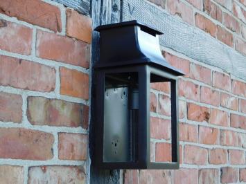 Wandlamp Zwart - Alu - Hotel lamp - met Glas