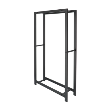 Wood storage - Black - L - Iron