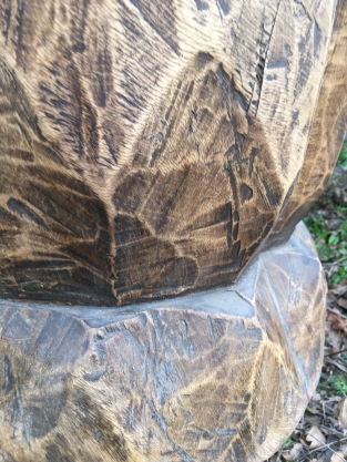 Indonesian wooden stool