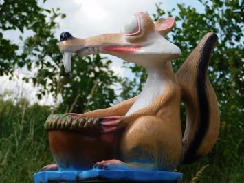 Scrat – Decorative statue with flower box – 40 cm – Polystone