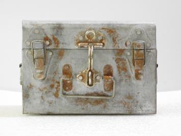 Vintage Storage Box - 25 x 23.5 cm - Metal