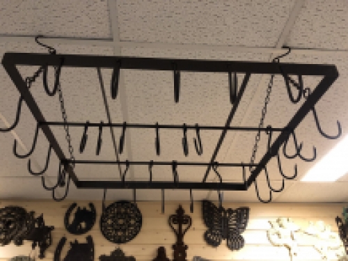 Cups-wild-horeca-kitchen-hanger - iron spice rack with 36 hooks