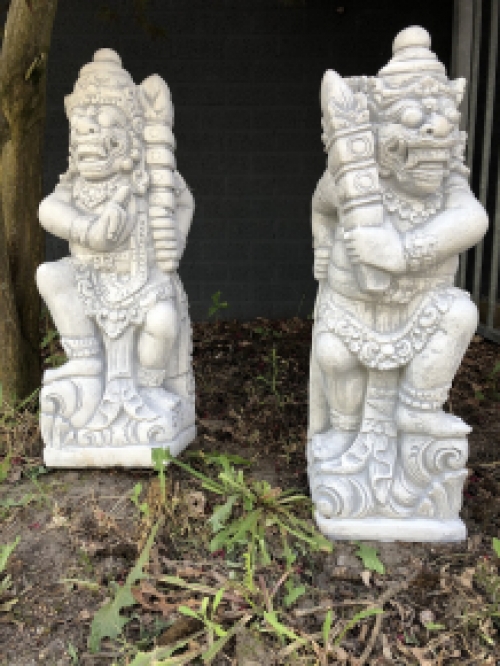 Set Tempelwachters-poortwachters, Balinese krijgers