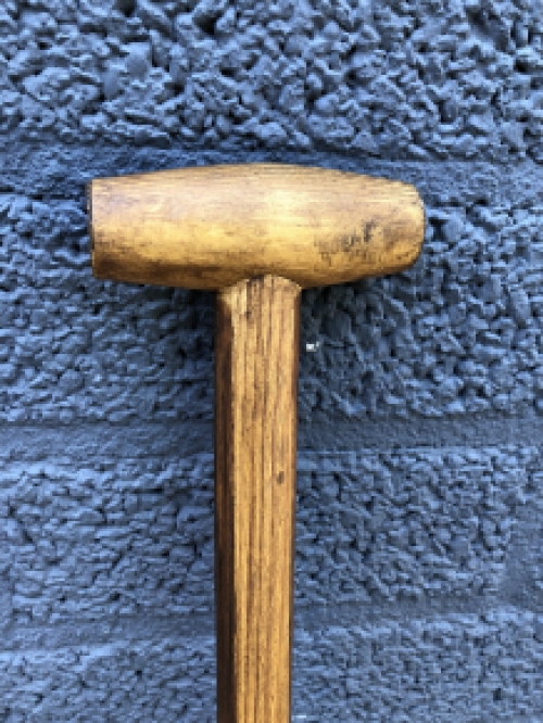 Beautiful wooden rowing paddle, completely handmade.