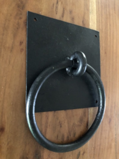 Hand forged door knocker, door knocker, medieval door handle, very beautiful and sturdy!