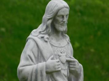 Jesus Sacred Heart statue - full stone