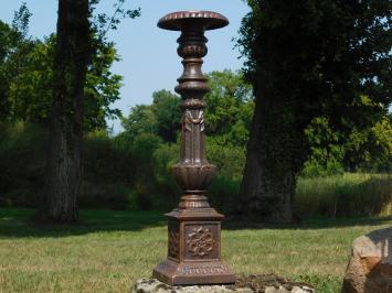 Kandelaar van Gietijzer - 70 cm - Bruin