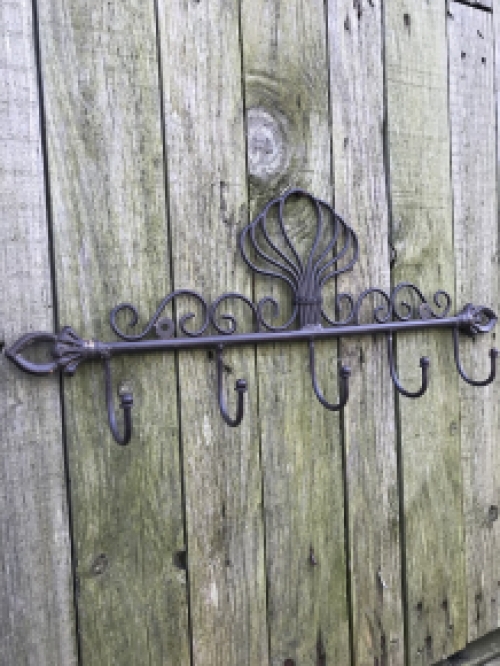 Wall coat rack, iron