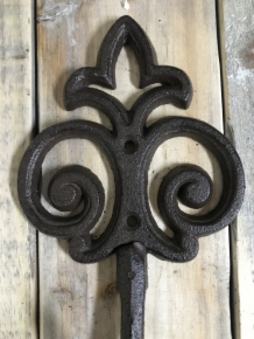 Coat rack -hook for clothes, cast iron