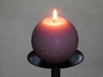 Klassischer Kerzenständer 80cm - Schmiedeeisen - dunkelbraun/rost - Kerzenständer
