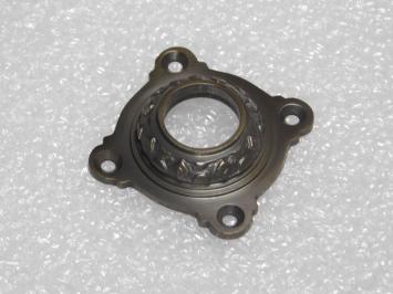 Klassische Türrosette – dunkel patiniertes Messing