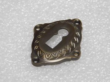 Classic BB Door Knob - Dark Patinated Brass