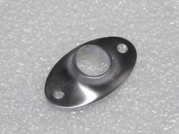 Klinkrozet Ovaal – 56 x 33 mm – Mat Nikkel