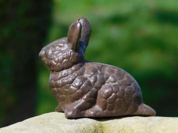 Figurine Rabbit - Brown - Cast iron