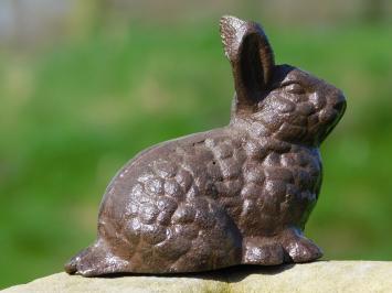 Figurine Rabbit - Brown - Cast iron