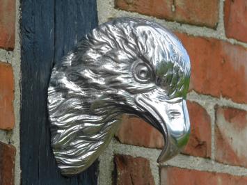 Wall ornament Eagle head - alu - eagle