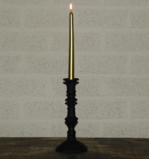 Candle stand - cast iron in anthracite color