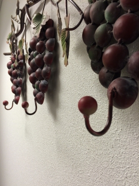 Coat rack Grapes - 3-Hooks - Vine