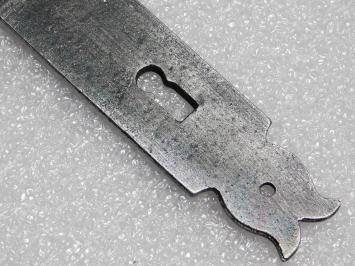 Langes Türschild „Baron“ – BB 72 – Gusseisen, verzinkt