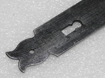 Langes Türschild „Baron“ – BB 72 – Gusseisen, verzinkt