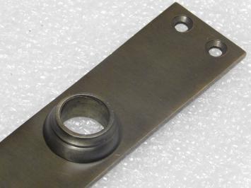 Lange Deurplaat - PC 92 - Donker Gepatineerd Messing