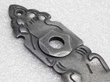 Long Door Plate - PC 92 - Cast Iron Galvanized