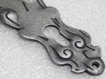 Long Door Plate - PC 92 - Cast Iron Galvanized