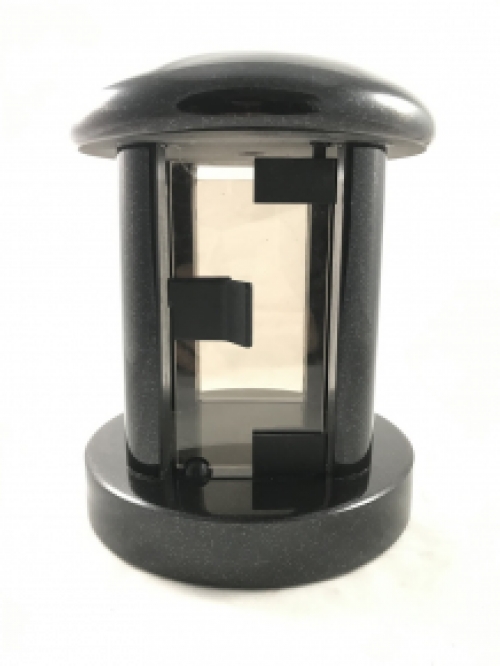 A grave lantern / grave lamp made entirely of granite, beautifully finished!