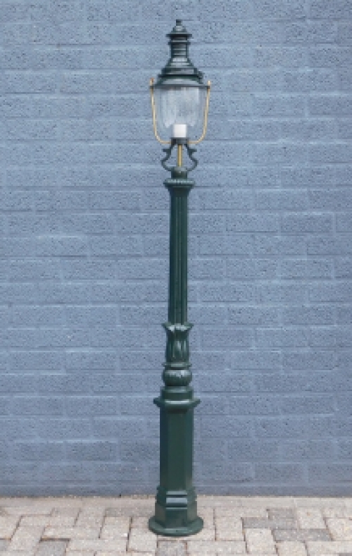 Lantern ''Malaga'' - strong outdoor lamp - darkgreen