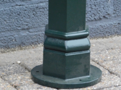 Lantern ''Malaga'' - strong outdoor lamp - darkgreen