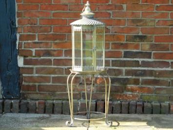 Lantern XL - Metal and Glass - 100 cm - Candle holder