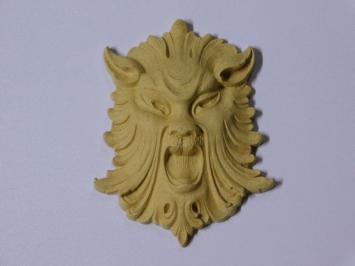 Lion's Head of Wood - Furniture Ornament