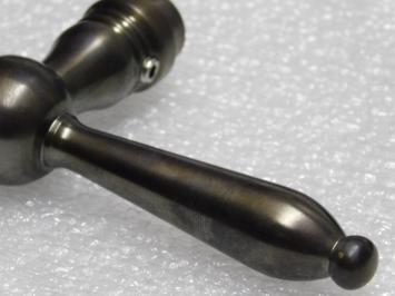 Losse Deurklink Revo - Donker Gepatineerd Messing