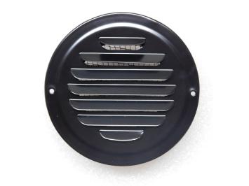 Luchtrooster met Gaas - 14,5 cm - Rond - Metaal