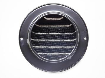 Luchtrooster met Gaas - 14,5 cm - Rond - Metaal