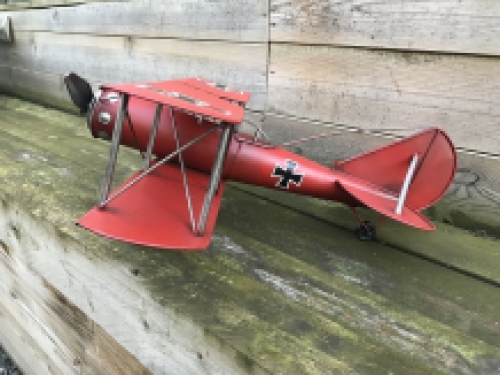 Metal scale model of an aircraft from WW2, a Luftwaffe scale model