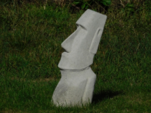 Statue Moai XXL - roh - Vollstein
