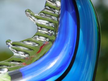 Laatste: Glazen Beeld Paard – Handgemaakt Glasgeblazen Kunstwerk in Murano-stijl
