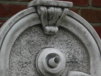 Wall Fountain with Woman - 115 cm - Stone 