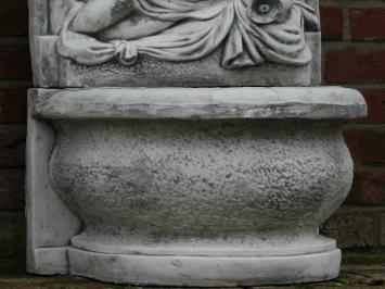 Wall Fountain with Woman - 115 cm - Stone 