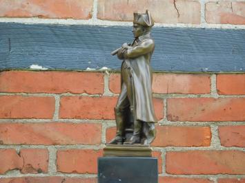 Beeld Napoleon - Brons - op Voet van Marmer