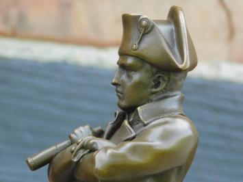 Beeld Napoleon - Brons - op Voet van Marmer