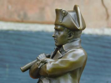Beeld Napoleon - Brons - op Voet van Marmer