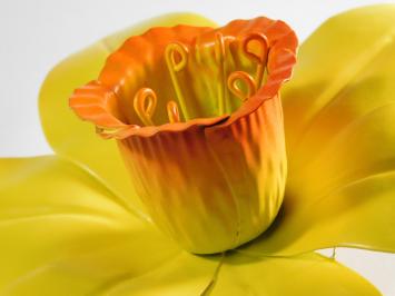 Handmade Daffodil - Yellow - Metal - 50 cm