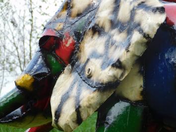 Elephant in Color - 110 x 210 cm - Handmade and Unique