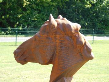 Beautiful hefty horse head cast iron, untreated, beautiful!!!