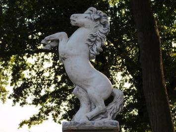 Paard op Sokkel - 150 cm - Steen